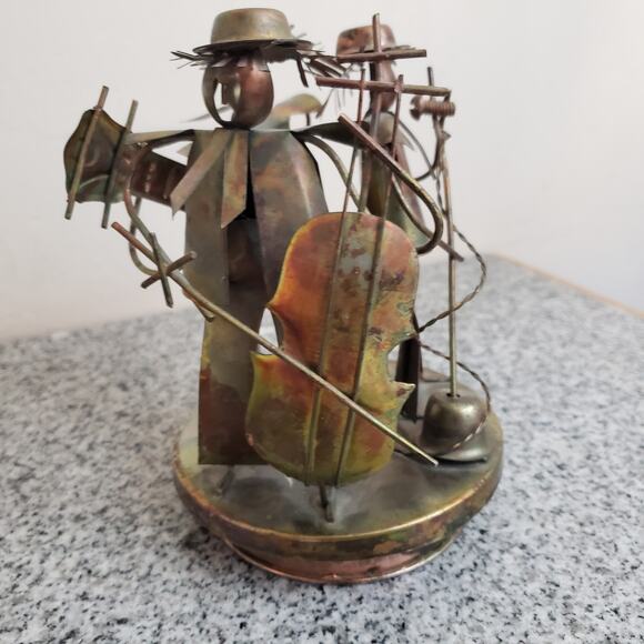 VTG Hong Kong Brutalist Copper Jazz Players Tune: When the Saints Go Marching In - Picture 3 of 10